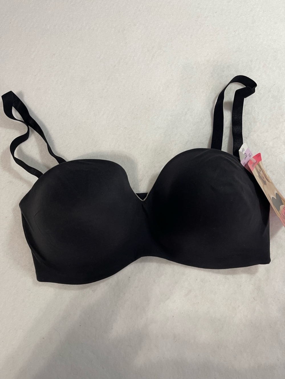 Lilyette strapless bra black 36 D‎ NWT
